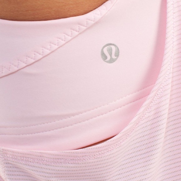 Lululemon Back On Track Tank Heathered Pig Pink - Picture 4 of 16